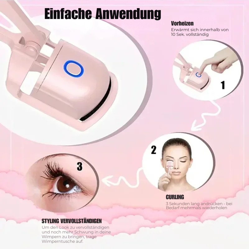 LashFire – Wimpernzange mit Aufheizfunktion